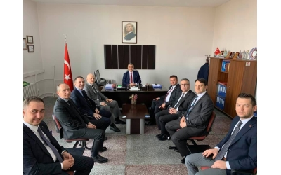 AFSİAD İl Sivil Toplumla İlişkiler Müdürü Nuri Ahmet GÖK'ü ziyaret etti.12 Şubat 2020