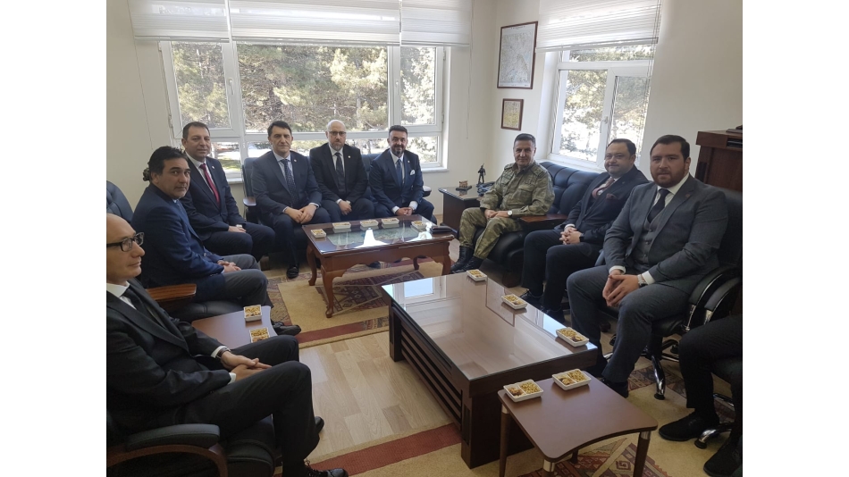 AFSİAD İkmal ve Garnizon Komutanı Tuğg.Osman ALP'i ziyaret etti.24 Ocak 2020